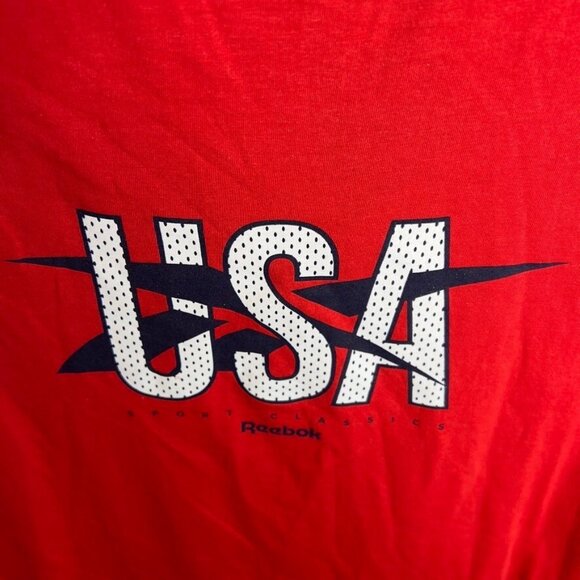 Reebok Men's Usa Graphic Regular-Fit T-Shirt - Red Size XL - Picture 2 of 6